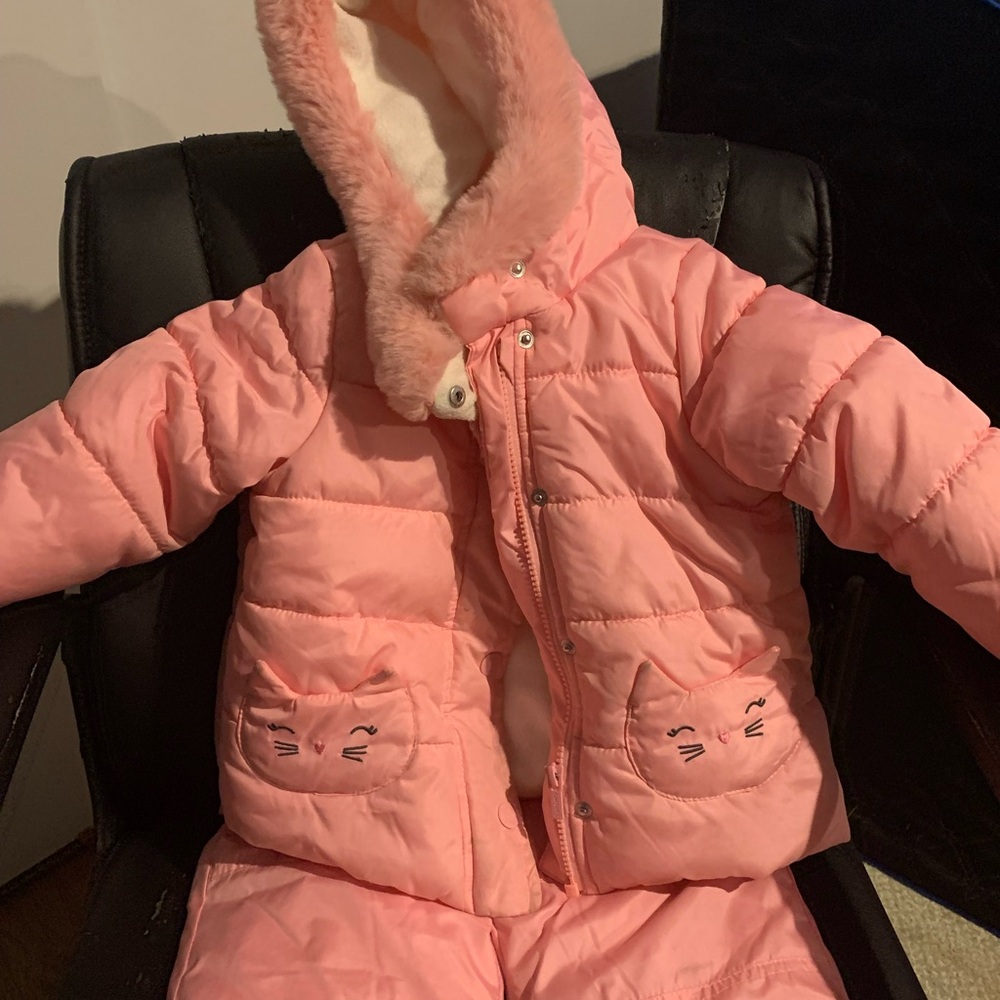 Carter's Pink Puffer Jacket for Kids